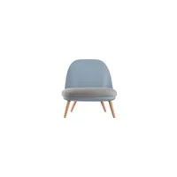 meet powered by PAPERFLOW Sessel COCOON grau buche Kunststoff 70,0 x 65,5 x 75,5 cm, 1 St.