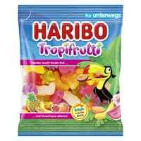 Haribo Fruchtgummi TROPIFRUTTI 389140 100 g/Pack. 4001686367131 Haribo 100 Gramm