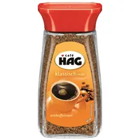 Cafe HAG Kaffee 4031770 löslich entkoffeiniert 100g 8711000509005 Douwe Egberts DE GmbH 100 Gramm