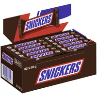 Mars SNICKERS Riegel Single 462899 50g 32St 5000159559560 Mars 32 Stück