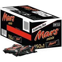 Mars Minis Schokoriegel 150 Riegel 5000159558754 Mars 150 Stück