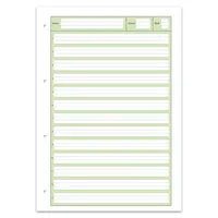 Staufen Schulblock 040450001 Style, Lineatur 1 / Schreiblern-Lineatur, A4, 80g, 50 Blatt 9002244556672 Staufen