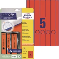 Avery Zweckform Ordnerrückenetikett ultragrip schmal/lang