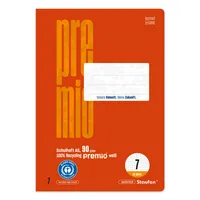 Staufen Schulheft Premio DIN A5 kariert Lineatur 7