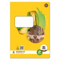 Staufen Schulheft 040432021 Style, Lineatur 21 / liniert / keine, A4, 80g, gelb, 32 Blatt / 64 Seiten 9002244552377 Staufen