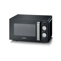 SEVERIN MW 7762 - microwave oven with grill - freestanding - black/stainless steel