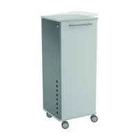 Rocada Ablagewagen RD 4036-0 Caddy, alugrau, ohne Schubladen, Holzfaser, melaminbeschichtet/PVC, abschließbar 8427951403605 Rocada