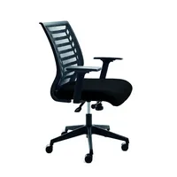 Rocada Bürostuhl , schwarz / schwarz, mit Armlehnen, bis 100kg, ohne Kopfstütze 8427951907400 Rocada