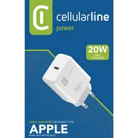 Cellularline Ladegerät ACHIPHUSBCPD20WW 8018080398353 Cellularline