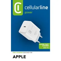Cellularline Cellularline USB Typ-C Travel Charger One 30W White