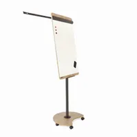 Rocada Flipchart Natural Mobil, NAT0616, 67x105cm (BxH), eiche/weiß, mit Rollen, mit 2 Seitenarmen 8427951616807 Rocada