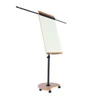 Rocada Flipchart Natural Transformer, NAT0618, 68xx97cm (BxH), eiche/weiß, mit Rollen, mit 2 Seitenarmen 8427951618016 Rocada