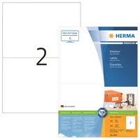HERMA Universaletikett PREMIUM 210 x 148 mm (B x H) – Weiß | 70 g/m²