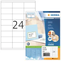 Herma Etiketten Premium 4429, weiß 70x35mm, rechteckig,  4008705044295 Herma 2400 Stück