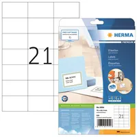 Herma Etiketten Premium 5054, weiß, 70x42,3mm, rechteckig 4008705050548 Herma 525 Stück