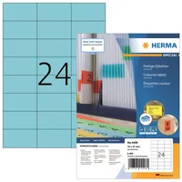 Herma Etiketten Special 4408, blau, 70x37mm, rechteckig 4008705044080 Herma 2400 Stück