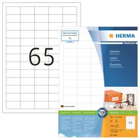 Herma Etiketten Premium 4606, weiß 38,1x21,2mm, rechteckig,  4008705046060 Herma 13000 Stück