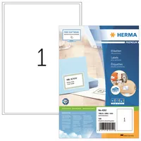 HERMA Adressetikett PREMIUM 199,6 x 289,1 mm (B x H) 100 Etik./Pack.