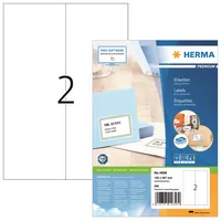 Herma Etiketten Premium 4658, weiß, 105x297mm, rechteckig 4008705046589 Herma 200 Stück