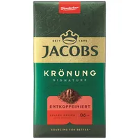 Jacobs Kaffee Krönung Signature entkoffeiniert 4091345, 500g, gemahlen im Vakuumbeutel 8711000708774 Jacobs 500 Gramm