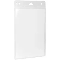 Durable Eventnamensschild gr.Schriftf. transp. A6 hoch 4005546808147 Durable 20 Stück
