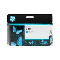 HP Tintenpatrone 738 cyan