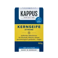 Kappus GmbH Kernseife 14630, Zitrone, 150g, Stück 4003143001237 Kappus GmbH 150 Gramm