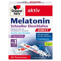 Doppelherz Nahrungsergänzungsmittel aktiv Melatonin Schneller Einschlafen DIRECT