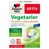 Queisser Pharma Doppelherz Vegetarier Vitamine +Mineralstoffe 4009932007046 Queisser Pharma 30 Stück