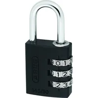 Abus Vorhangschloss 346125 145/30 sw 4003318346125 Abus