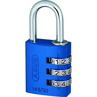 Abus Vorhängeschloss ABUS 14530 blau 4003318466144 ABUS