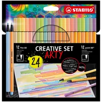 Stabilo Schreibset 24-teilig CREATIVE ARTY sort. 4006381582339 Stabilo 24 Stück