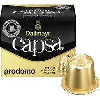Dallmayr Kaffeekapseln Capsa Prodomo 3407857004, 10 Stück, Kapseln im Portionskarton 4008167011101 Dallmayr 10 Stück