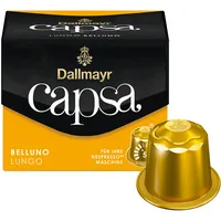 Dallmayr Kaffeekapseln Capsa Lungo Belluno 105000000, 10 Stück, Kapseln im Portionskarton 4008167010500 Dallmayr 10 Stück