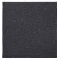 Papstar Servietten Daily Collection schwarz 2-lagig 12,0 x 12,0 cm 4002911334010 Papstar 150 Stück