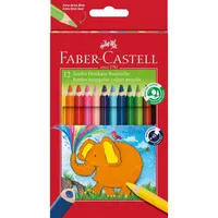 Faber-Castell Buntstift Triangular Jumbo 12 St./Pack.
