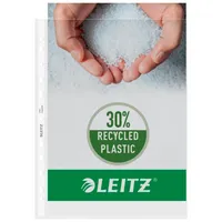 Leitz Prospekthüllen 4790-00-00, A4 transluzent genarbt, oben offen, 0,09mm 4002432432134 Leitz 100 Stück