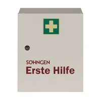 Söhngen Erste-Hilfe-Schrank Heidelberg weiß gefüllt DIN 13157 4250108800705 Söhngen