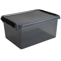 Sunware Aufbewahrungsbox the comfort-line H6165008, Kunststoff, 80 % recycelt grau transparent 8711112027206 Sunware