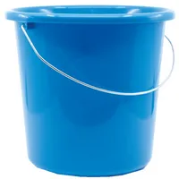 Teko-plastic Haushaltseimer, 5 Liter, blau, mit Metallbügel und Maßeinheit, 9002427258249 Teko-plastic