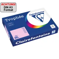 Clairefontaine Kopierpapier Trophée Color DIN A3 80 g/m² 500 Bl./Pack.
