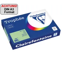 Clairefontaine Kopierpapier Trophée Color DIN A3 80 g/m² 500 Bl./Pack.