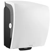 Katrin Rollenhandtuchspender 82094 System, weiß/schwarz, Außenabrollung 6414301082094 Katrin