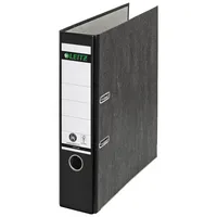 AKTION: LEITZ 1080 Ordner schwarz marmoriert Karton 8,0 cm DIN A4, 1 St. mit Prämie nach Registrierung