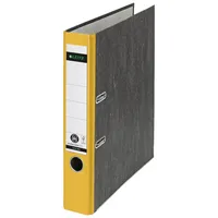 AKTION: LEITZ 1050 Ordner gelb marmoriert Karton 5,2 cm DIN A4, 1 St. mit Prämie nach Registrierung