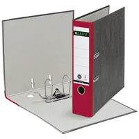 AKTION: LEITZ 1080 Ordner rot marmoriert Karton 8,0 cm DIN A4, 1 St. mit Prämie nach Registrierung
