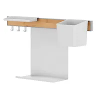 tesa Küchen-Organizer Kombi Set S weiß 60,0 x 15,0 x 34,0 cm, 1 Set
