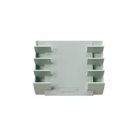 Legamaster Stiftablage salbeigrün Kunststoff 4 Fächer 13,0 x 4,0 x 15,3 cm