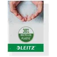 LEITZ Prospekthüllen 4784 DIN A4 transparent genarbt 0,13 mm, 100 St.