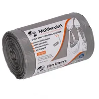 Deiss Müllbeutel 34044 First Plus PCR, grau, 30 Liter, mit Griff, extrastark 4001553700092 Deiss 50 Stück